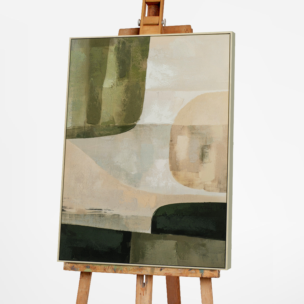 Painting Green Nature