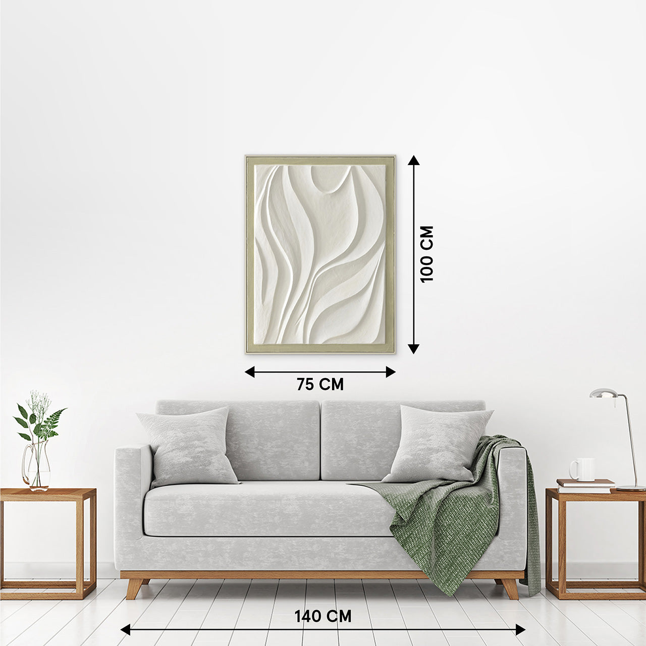 Gemälde Curling Waves