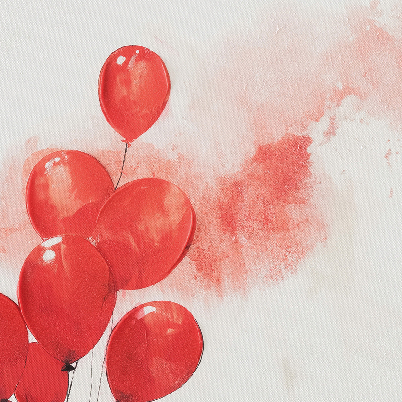 Tableau Balloon Girl in the Sky
