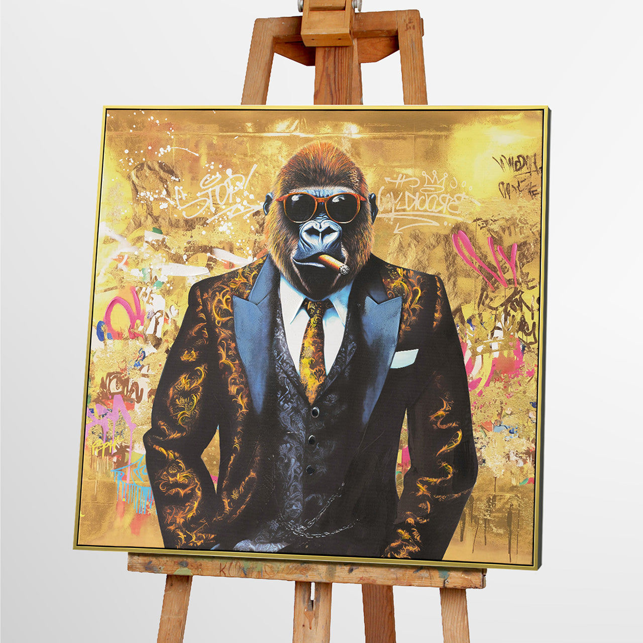 Gemälde Gorilla Style