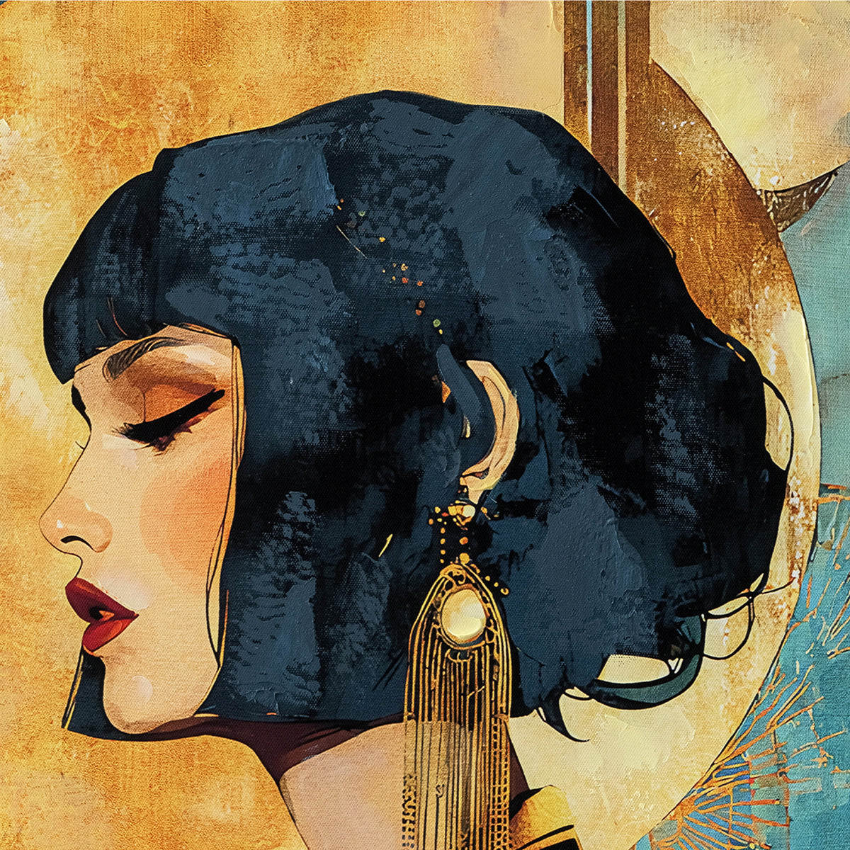 Gemälde 1920s Glamour