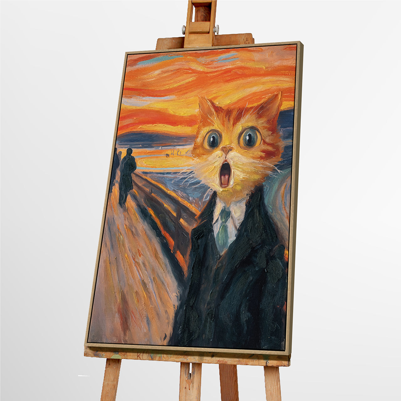 Gemälde The Cat Scream
