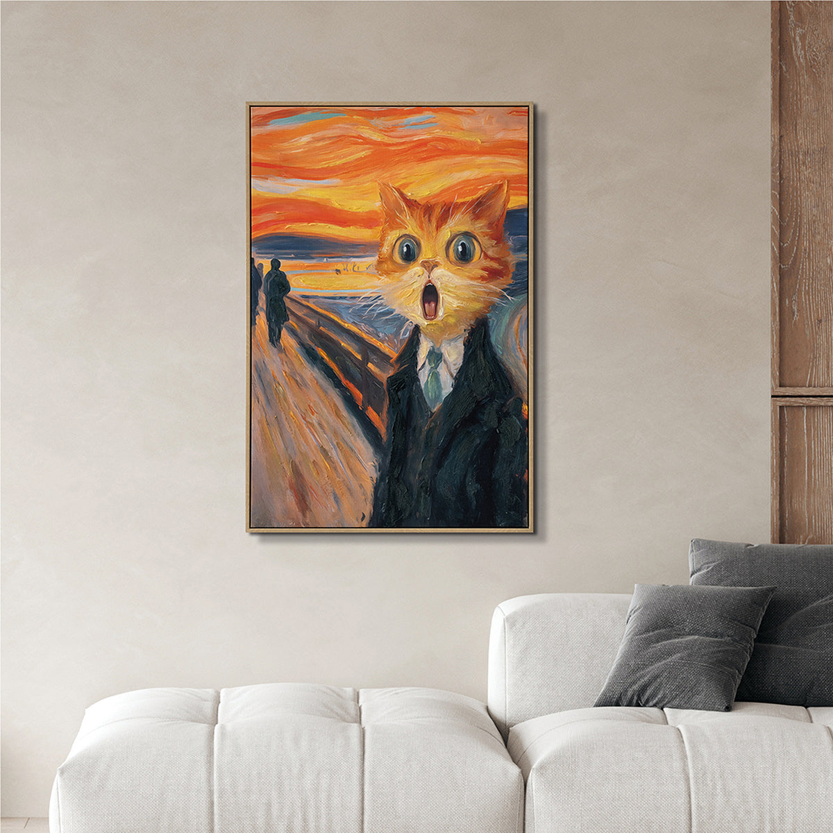 Gemälde The Cat Scream