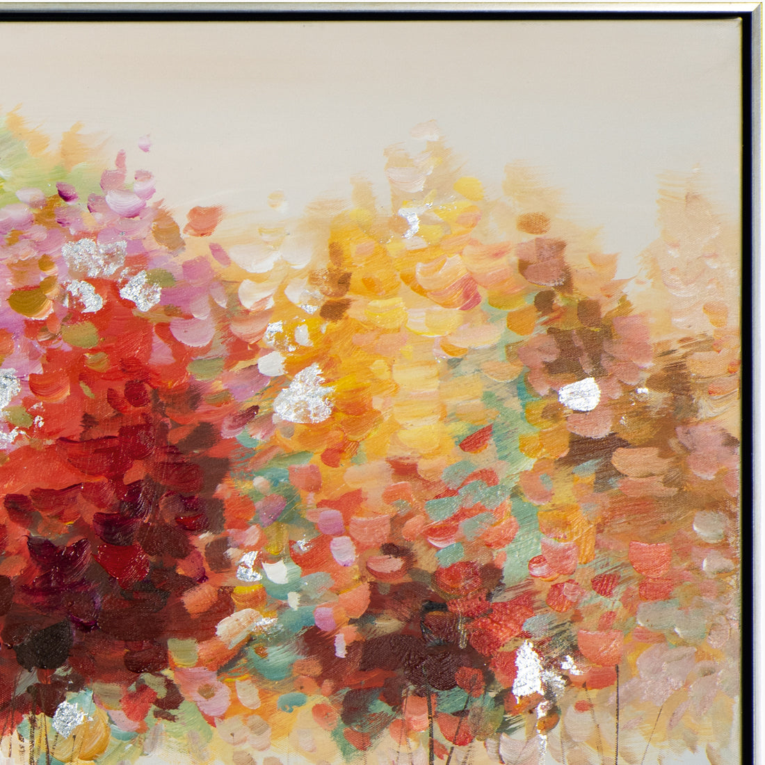 peinture Forêt d'automne colorée