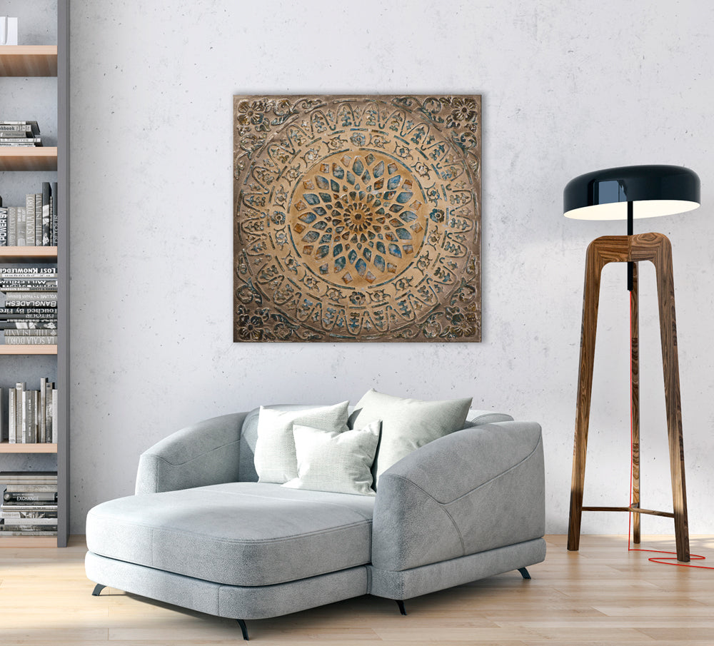 painting Mandala oriental