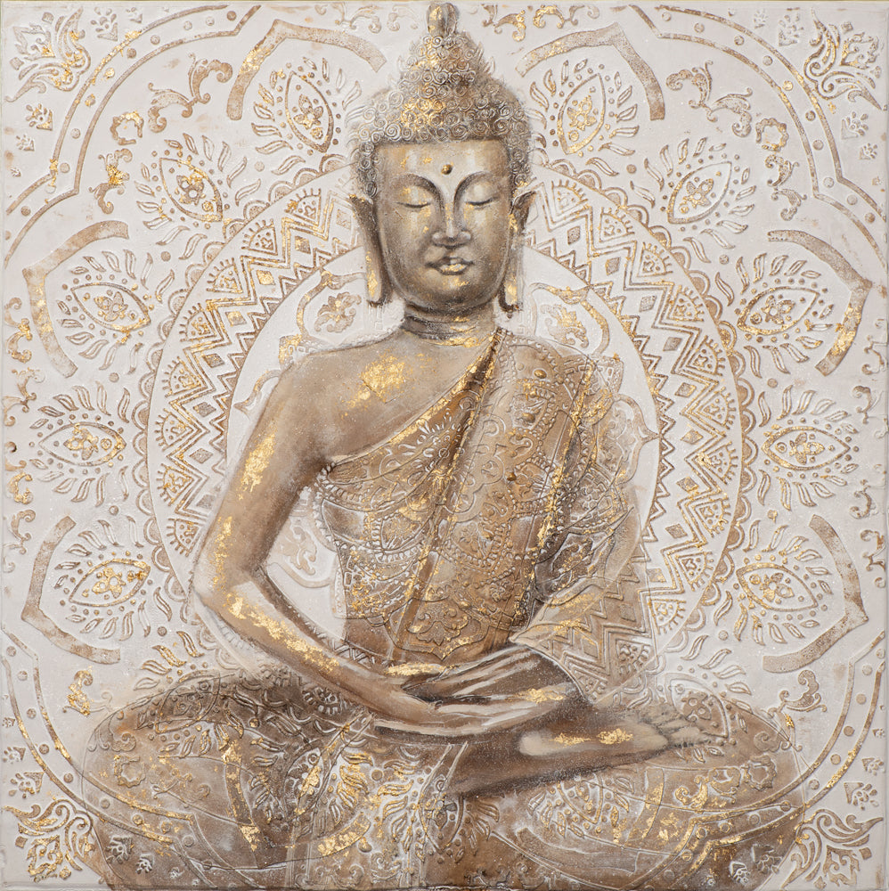 peinture Bouddha d'or