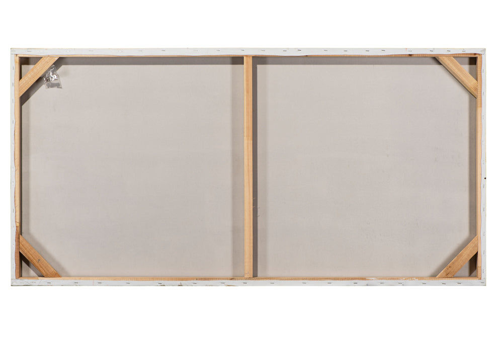 Peinture abstraite d'horizon