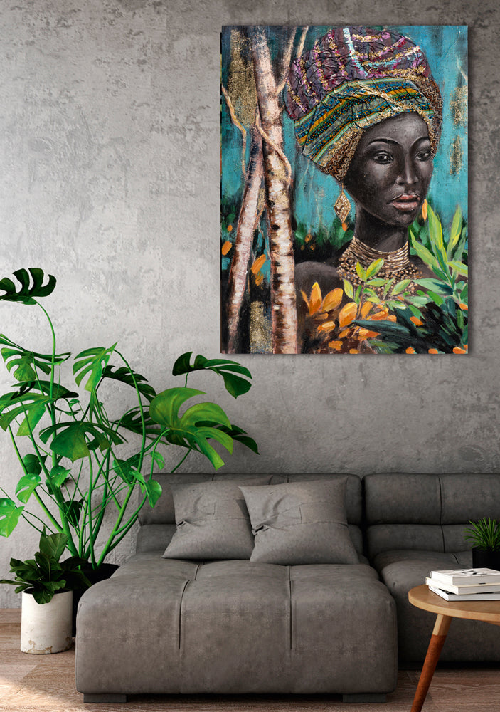 La beauté au turban