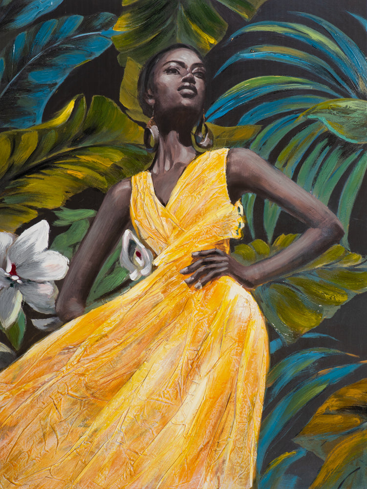 Beauty in Yellow Dress