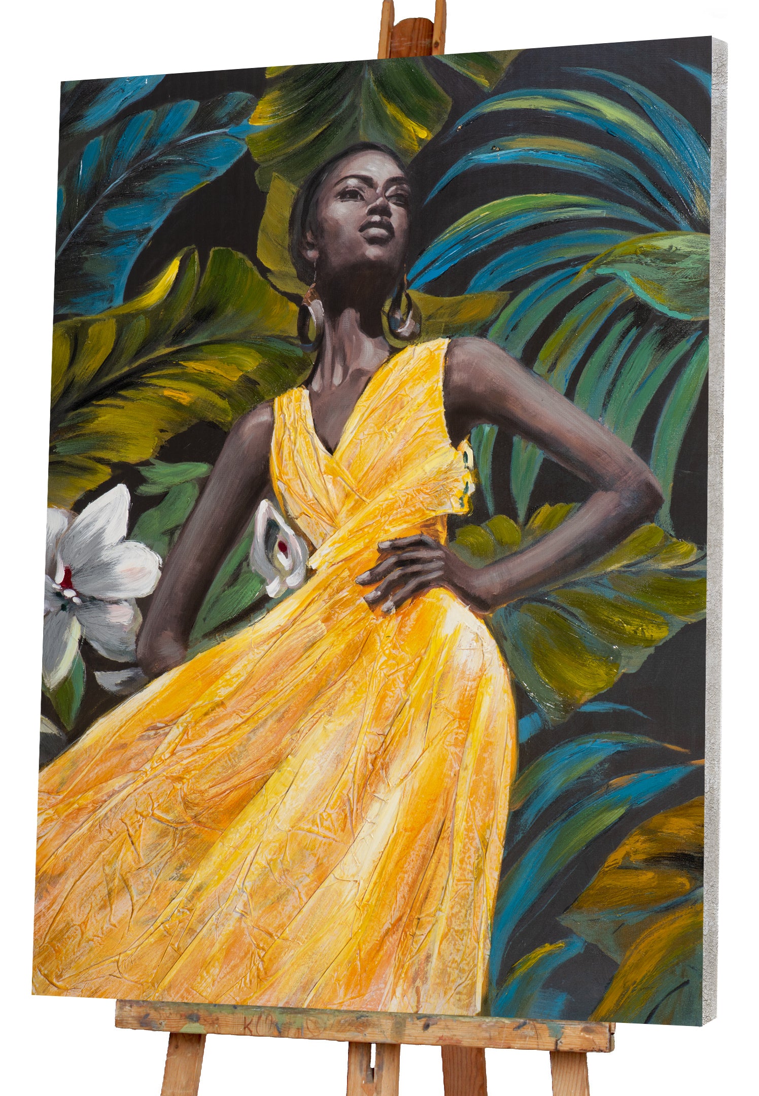 Beauty in Yellow Dress