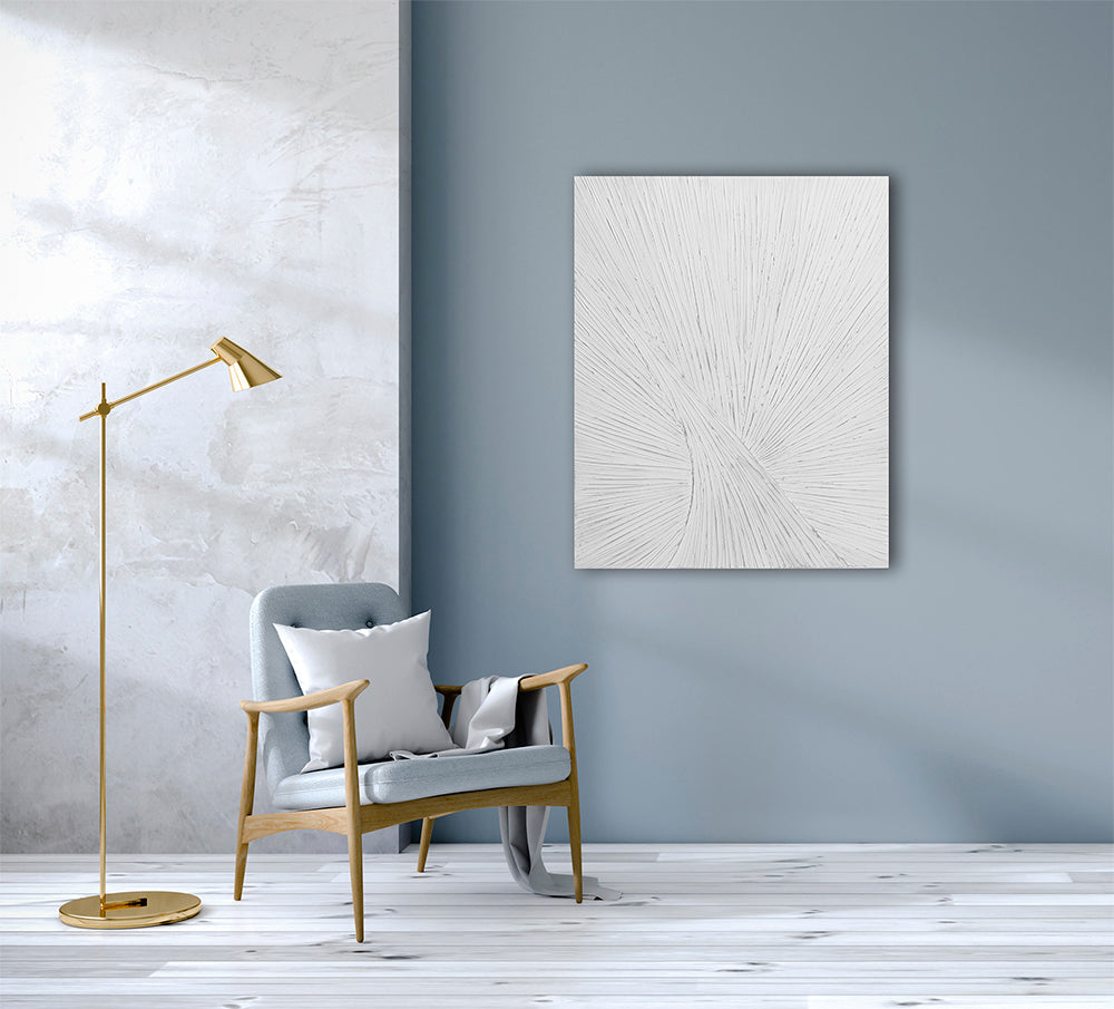 Komposition in Weiß