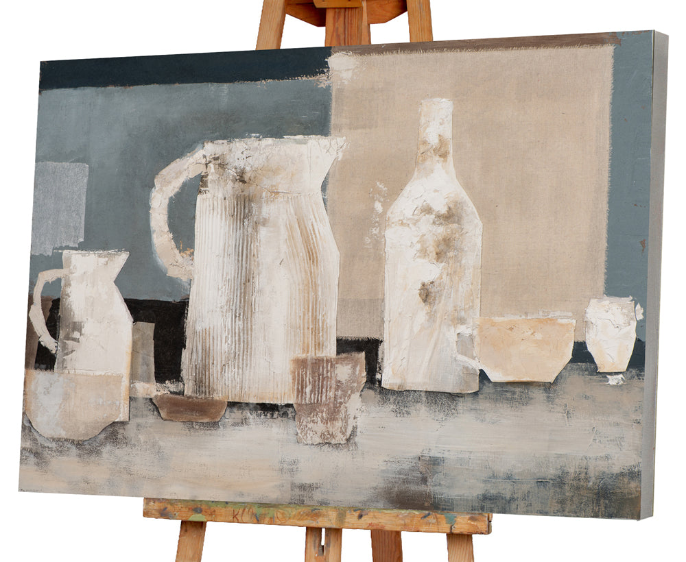 Sitting life in beige