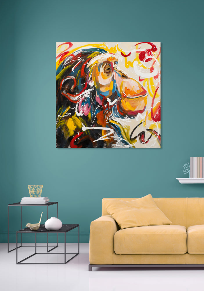 painting Dreaming Monkey