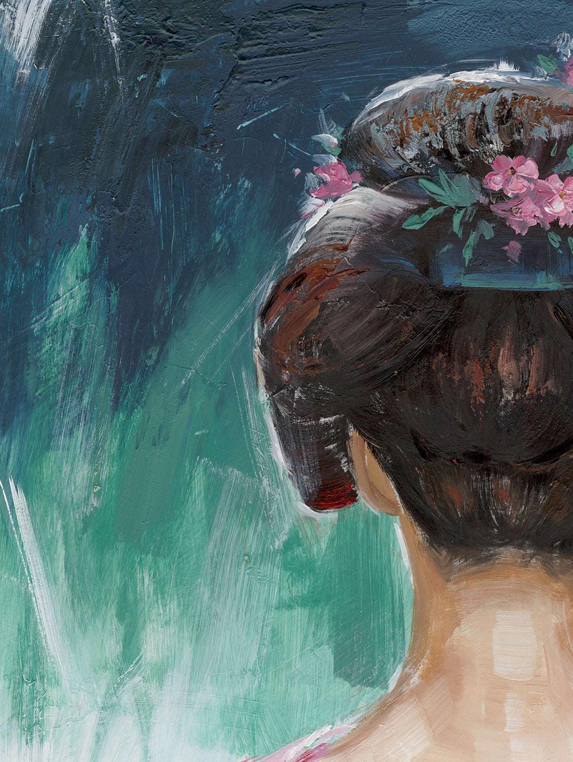 painting Looking Forward