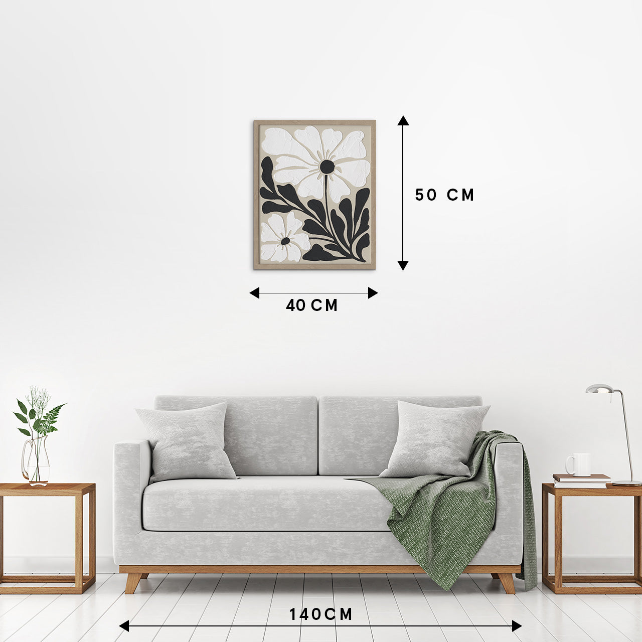 Gemälde Boho Flowers