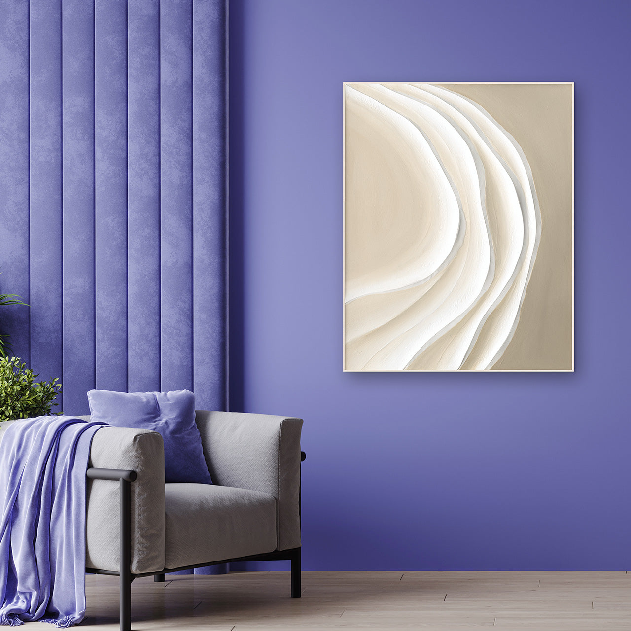 peinture Vagues de sable