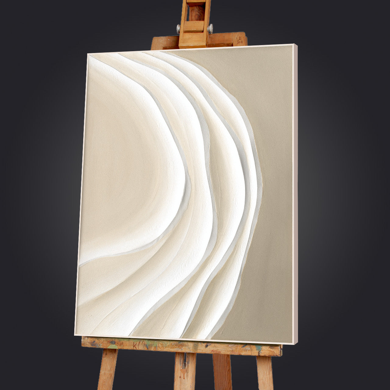 peinture Vagues de sable