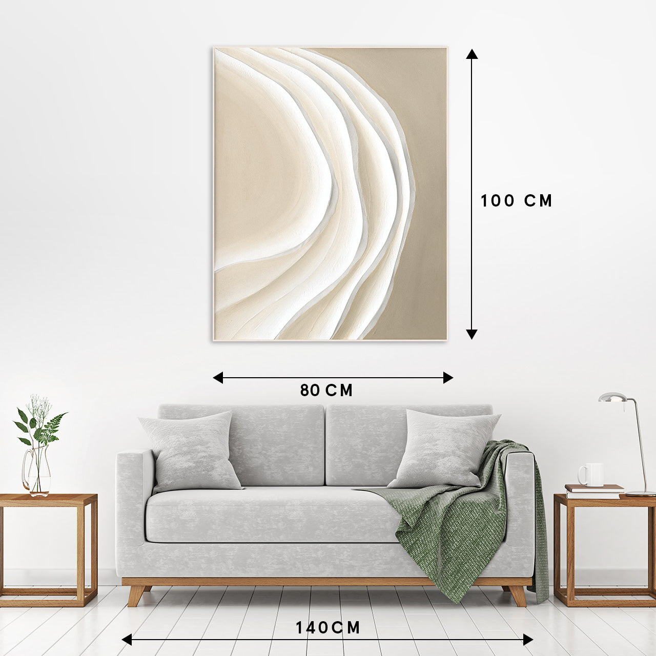 peinture Vagues de sable