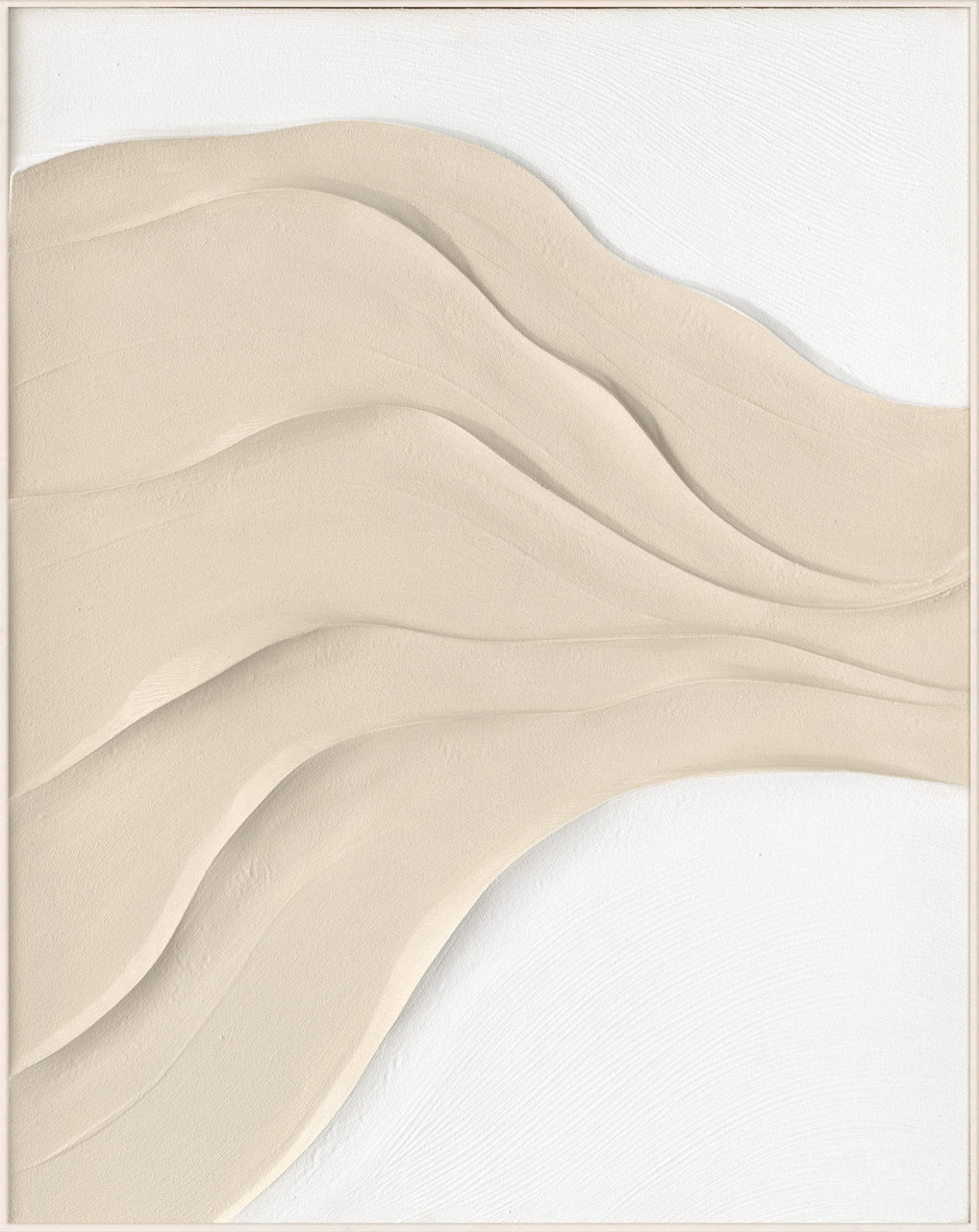 peinture Vagues de sable lumineuses