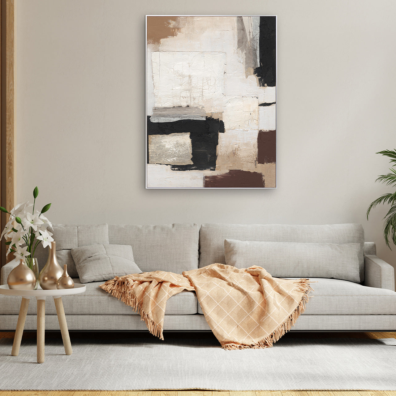 Gemälde Nature Gemotrie