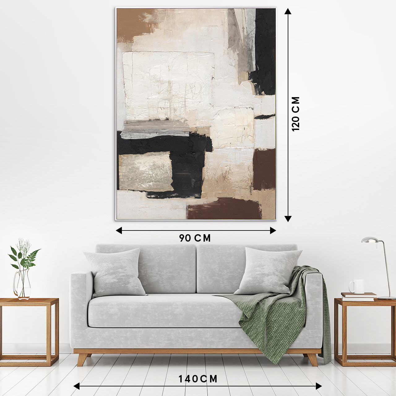 Gemälde Nature Gemotrie