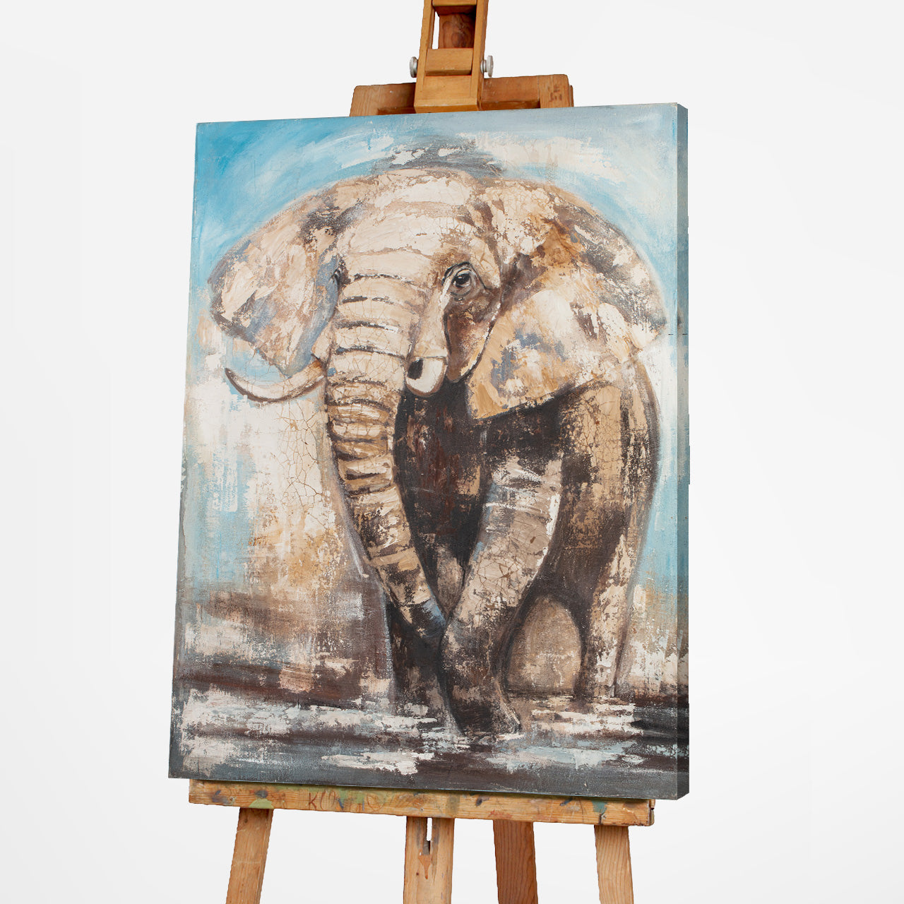 Gemälde Big Elefant