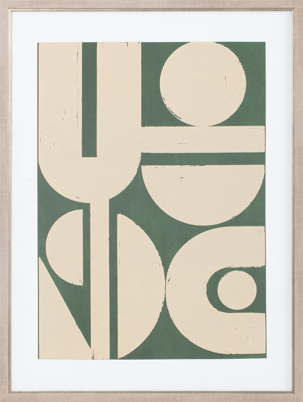 Gemälde Mid Centrury "Up"