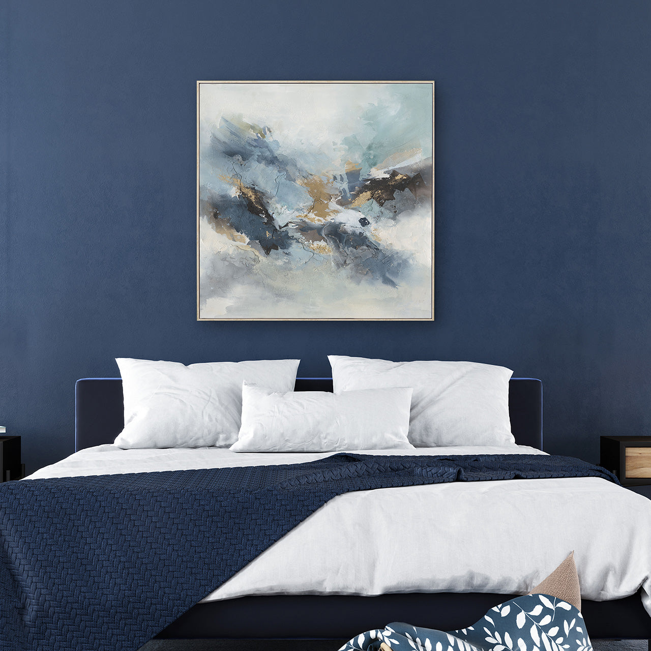 Gemälde Light Blue Impression