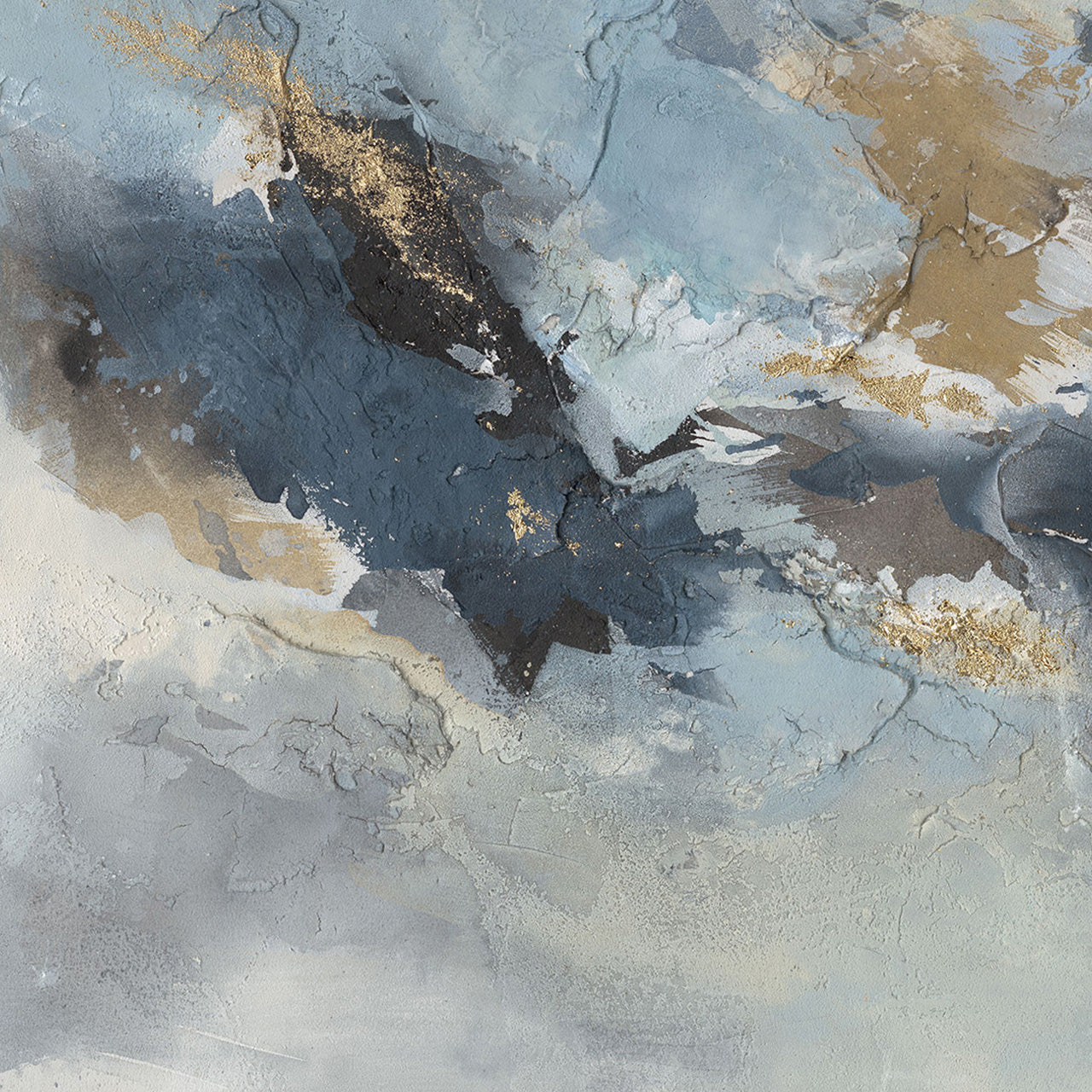 Gemälde Light Blue Impression