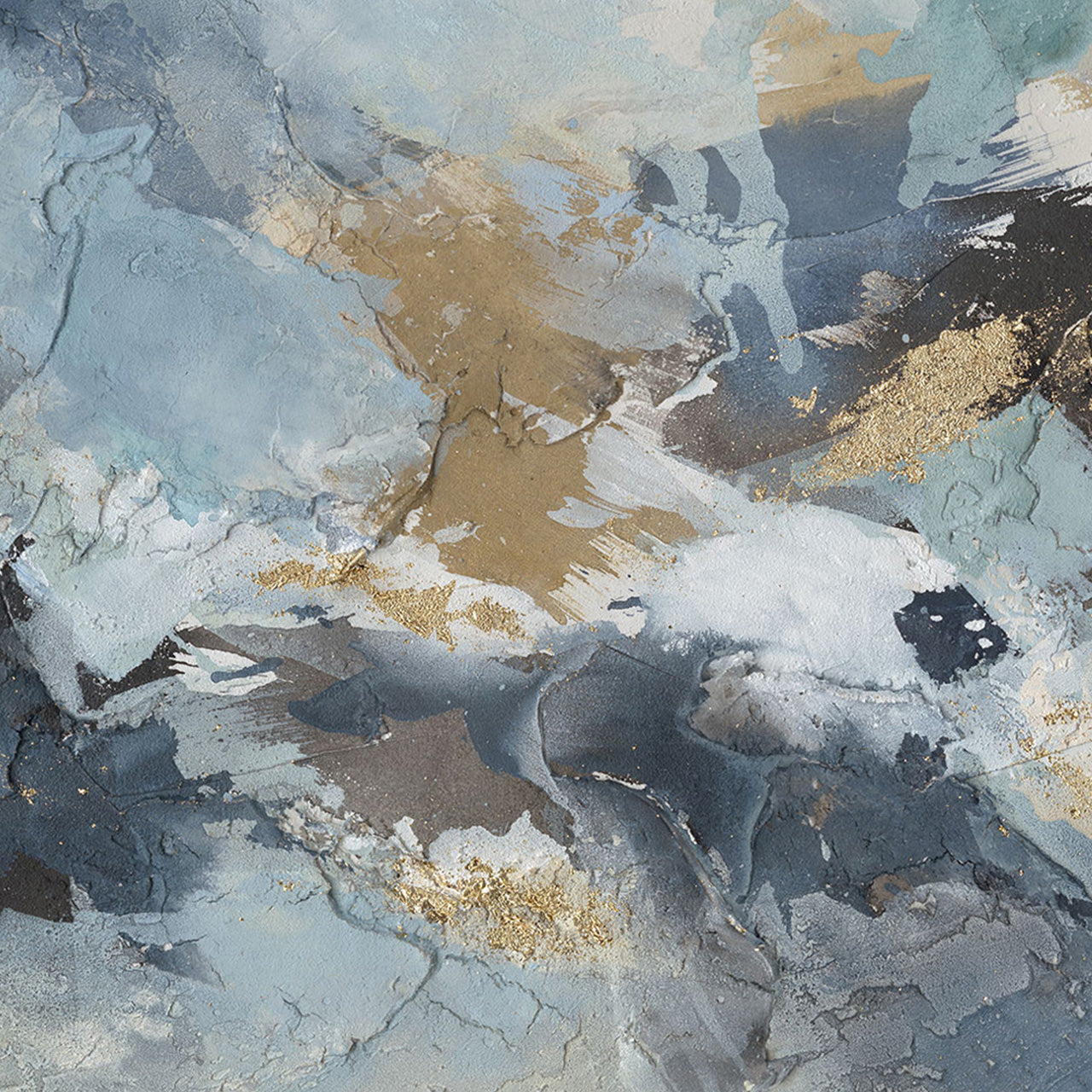 Gemälde Light Blue Impression