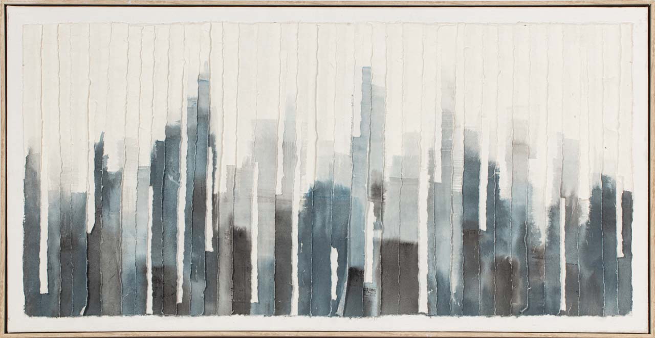 Gemälde Blue Skyline