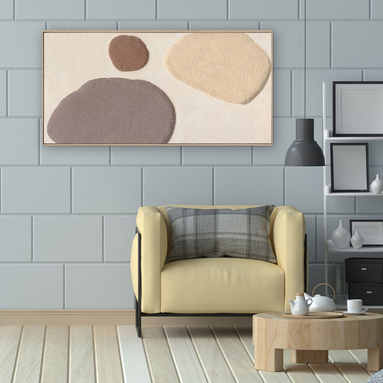 Mural Fluffy Islands
