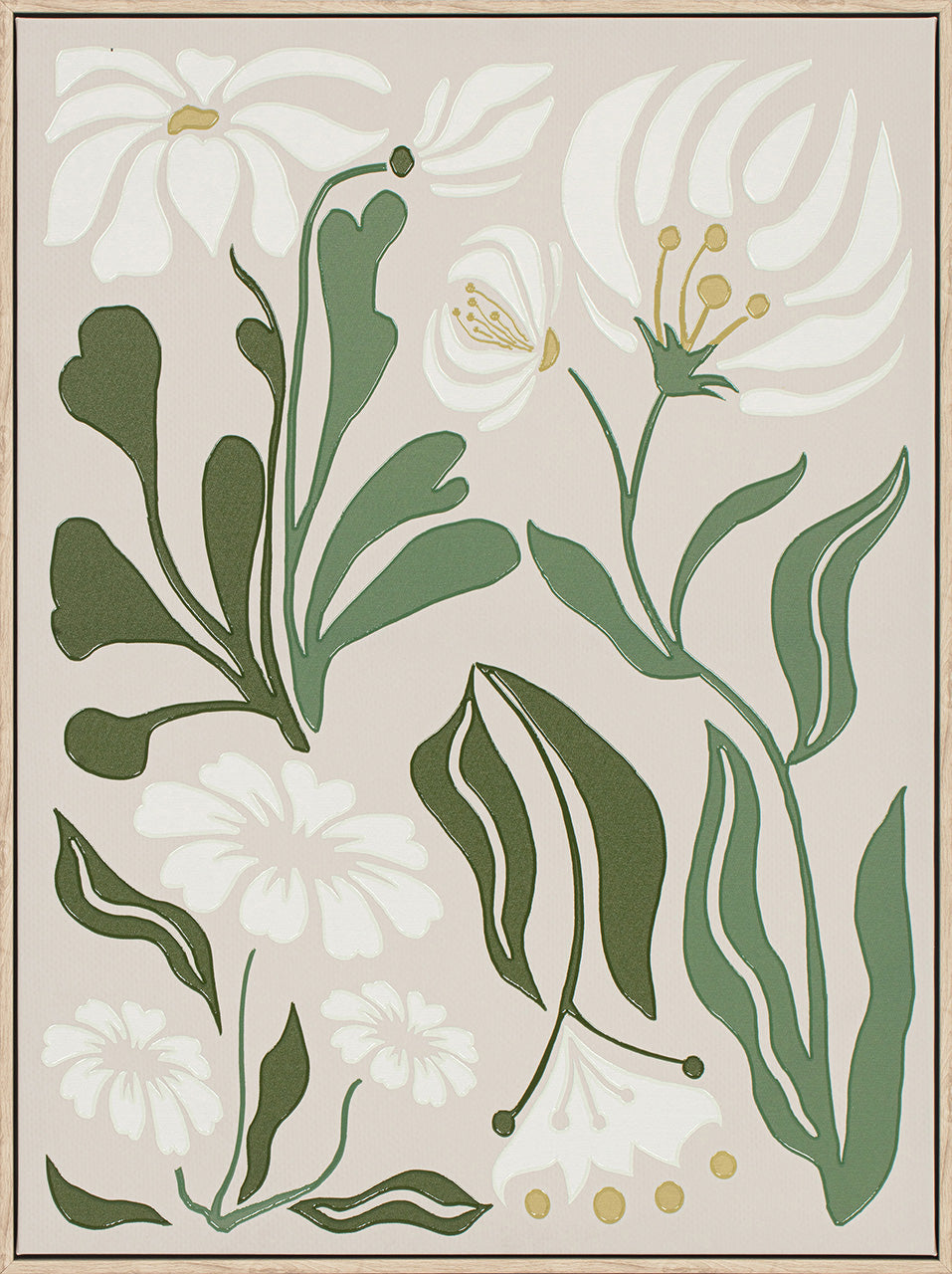 Gemälde Natural Flowers