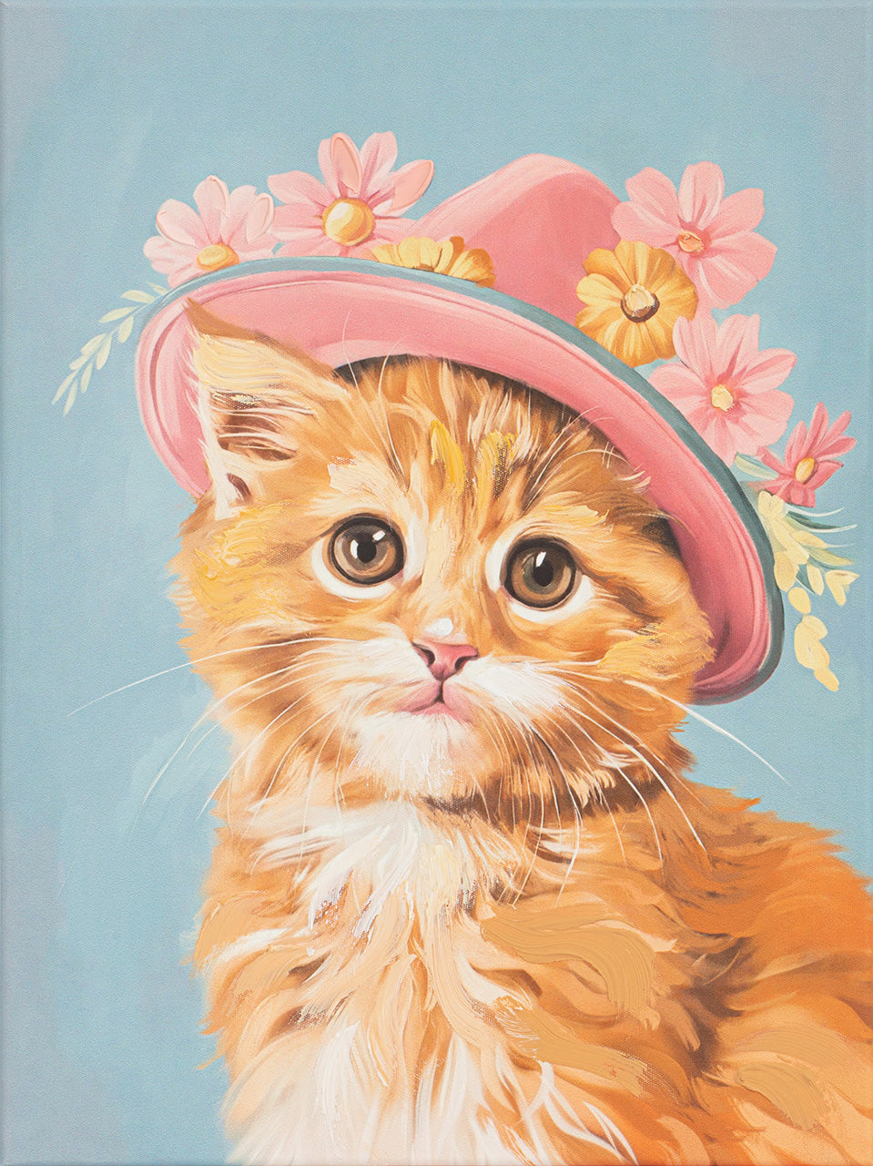 Gemälde Flower Kitty