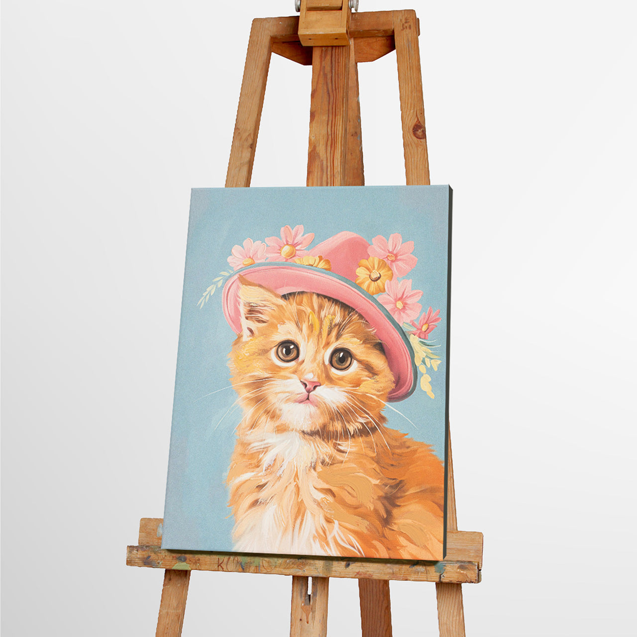 Gemälde Flower Kitty