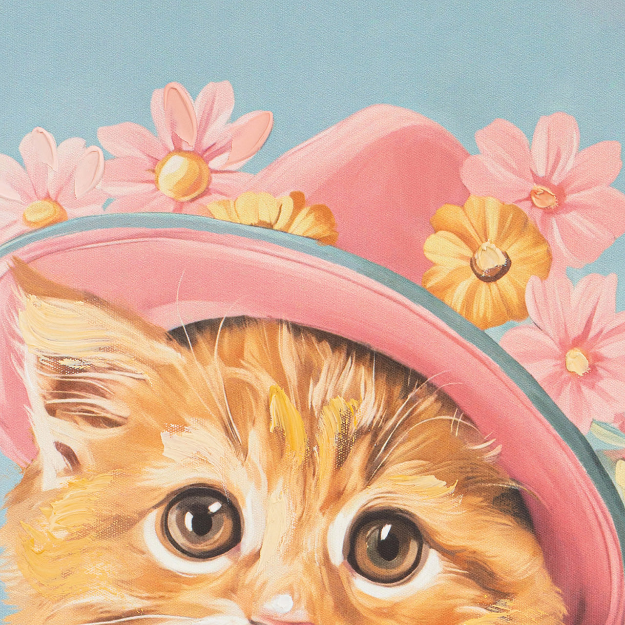 Painting Flower Kitty
