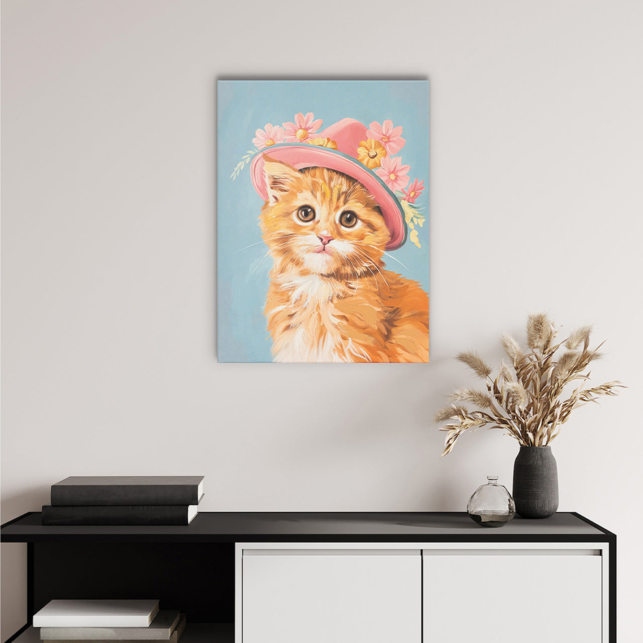 Painting Flower Kitty