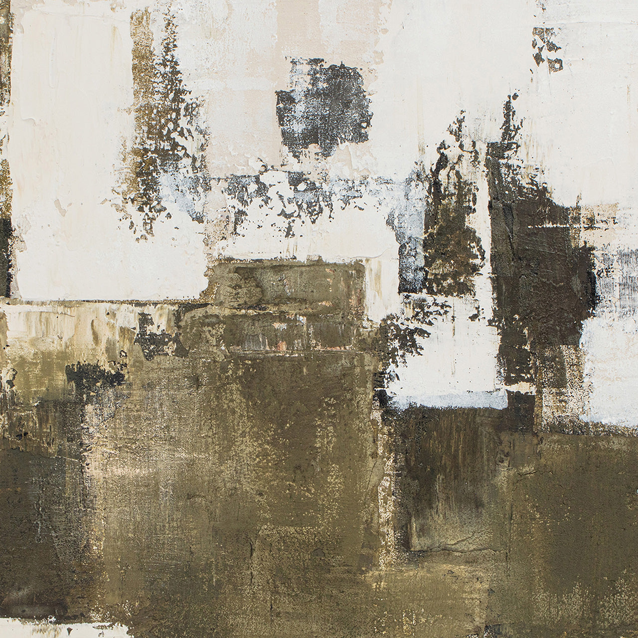 Gemälde Expressive Abstract