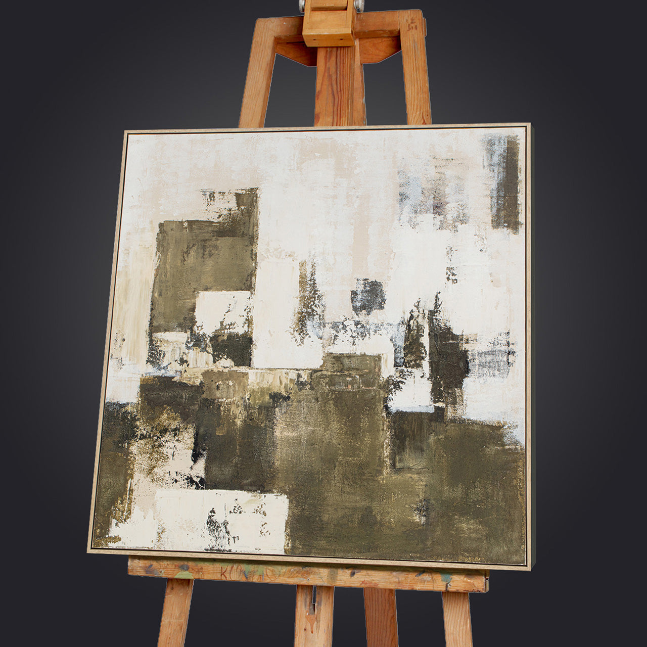 Gemälde Expressive Abstract