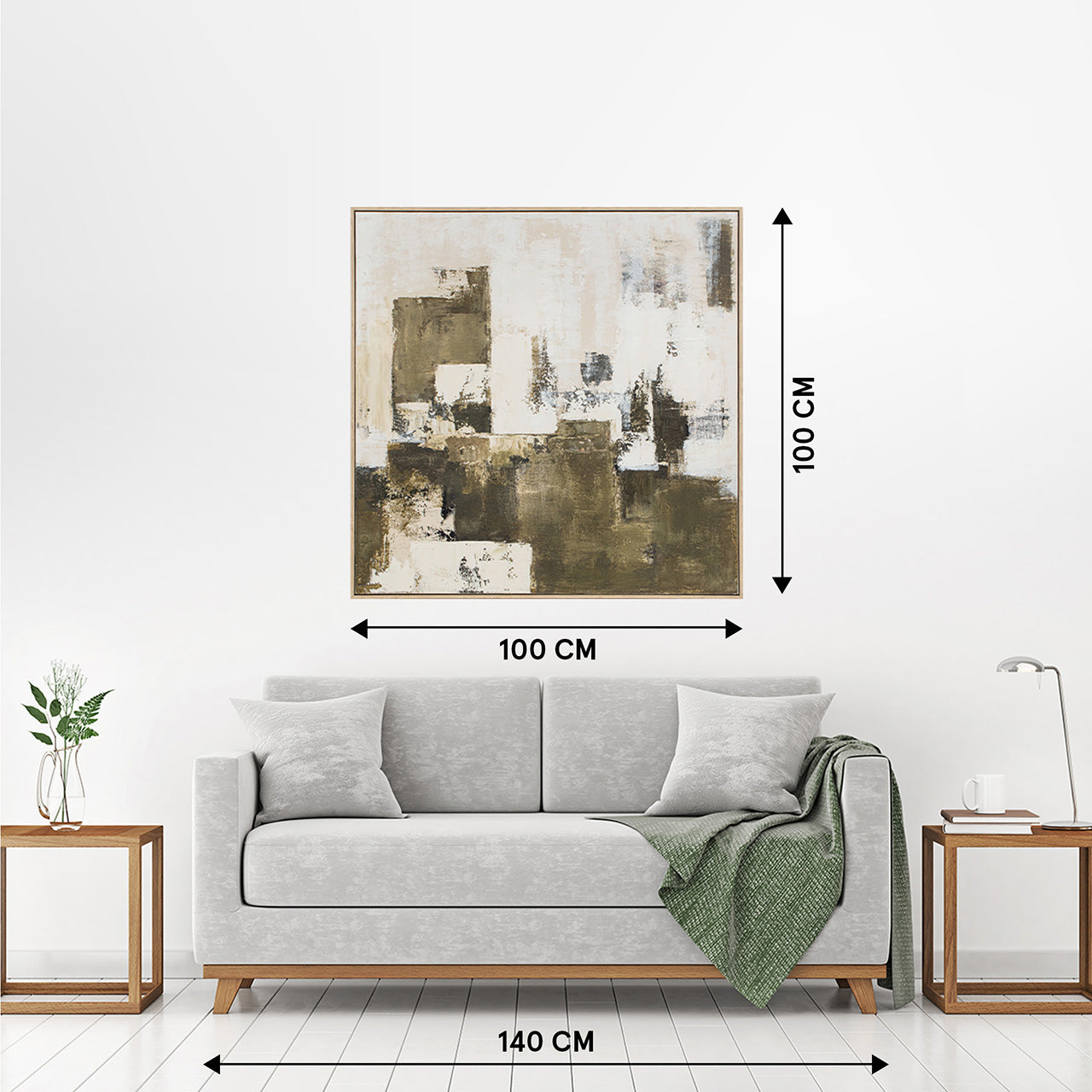 Gemälde Expressive Abstract