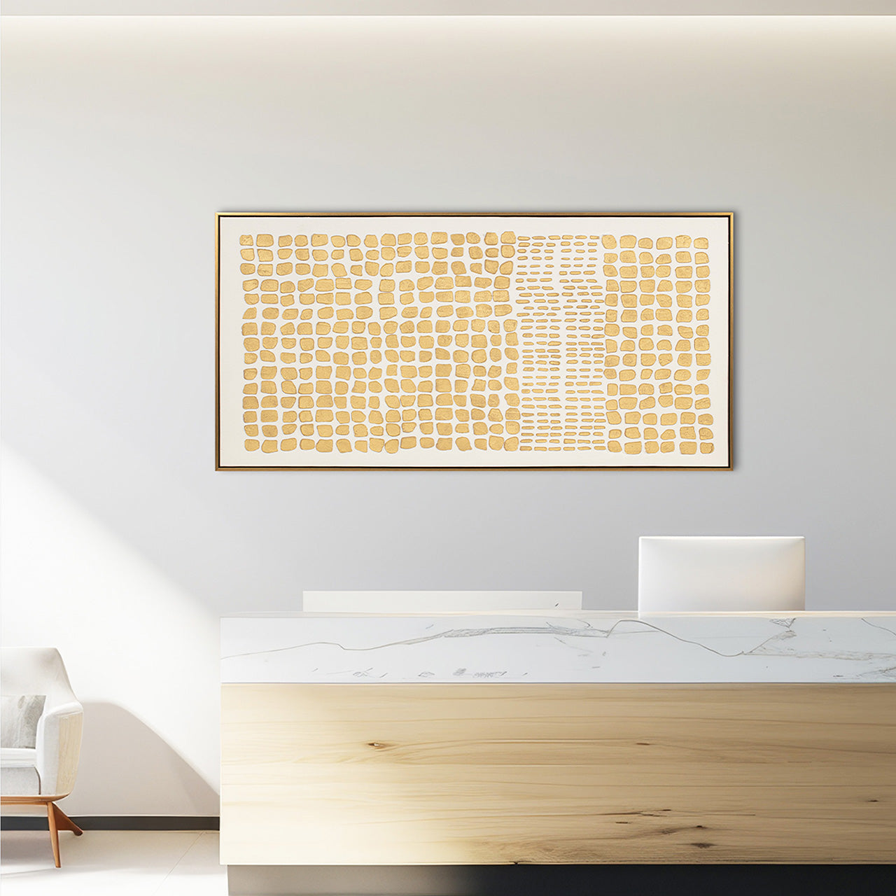 Painting Gold Drops