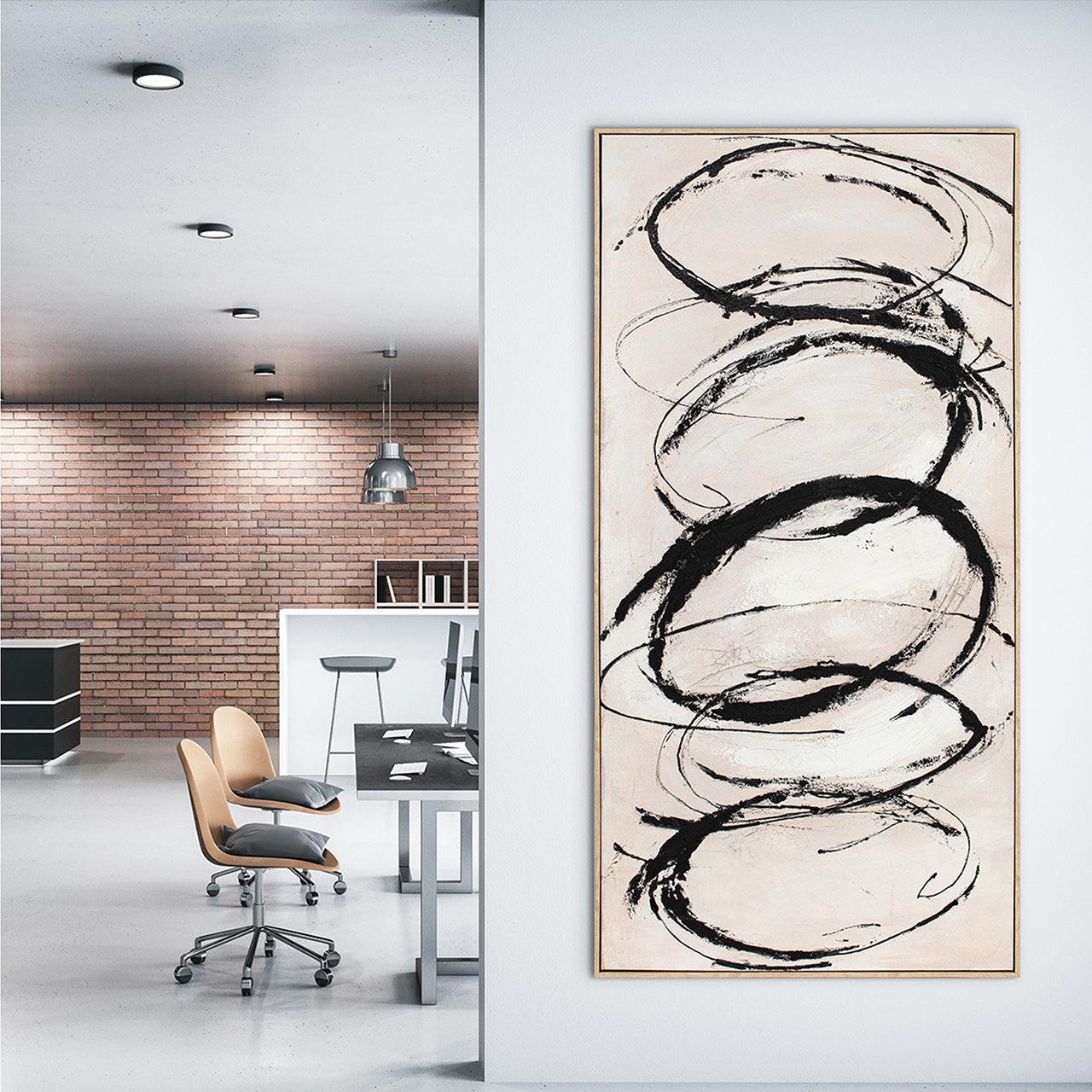 Gemälde Nature Swirls