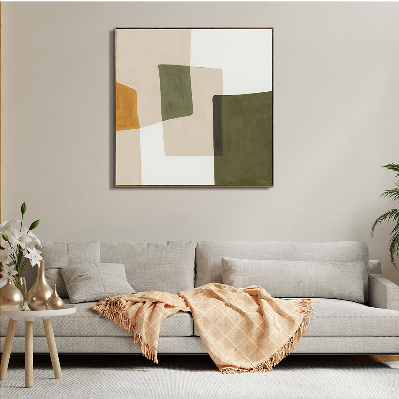 Gemälde Olive Balance