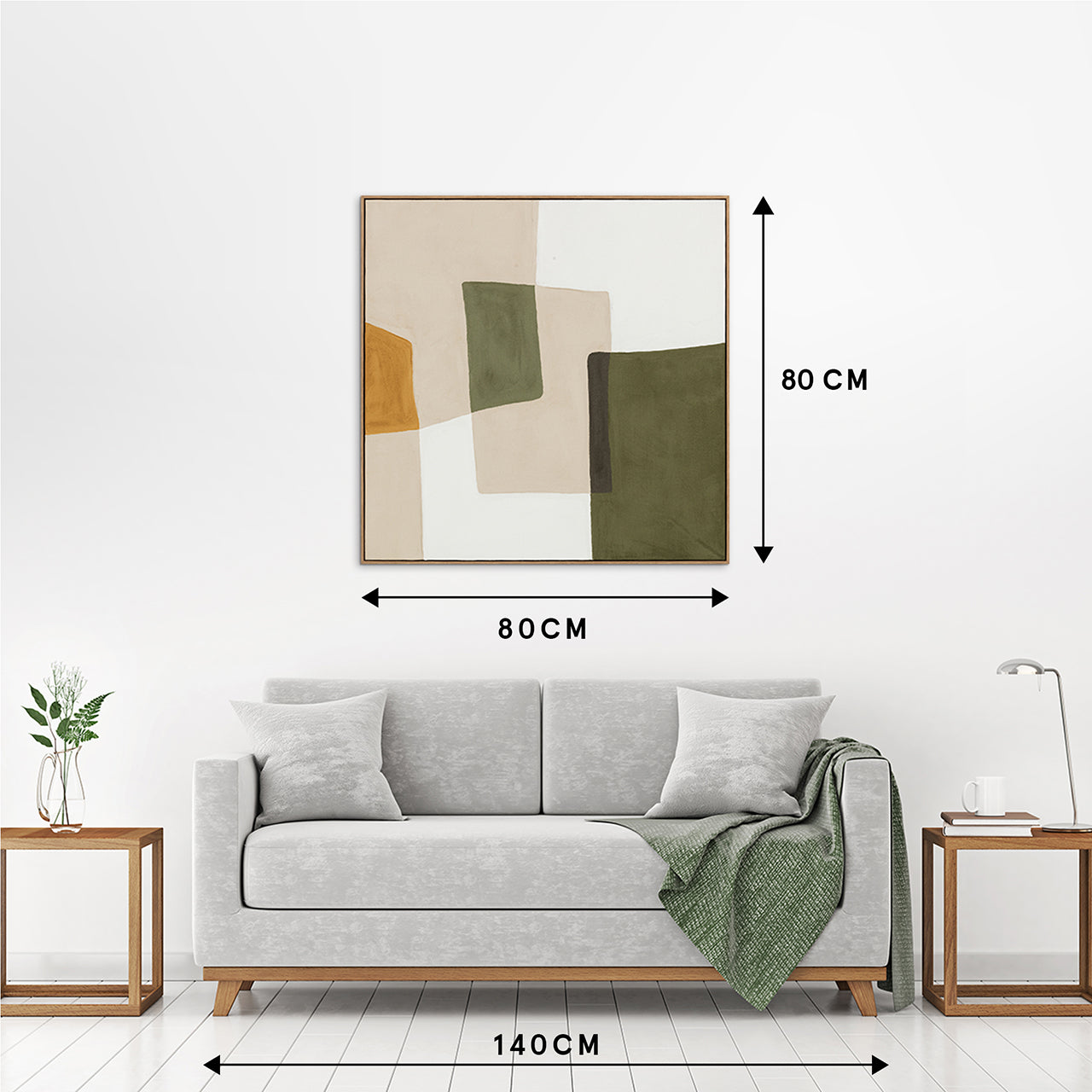 Gemälde Olive Balance