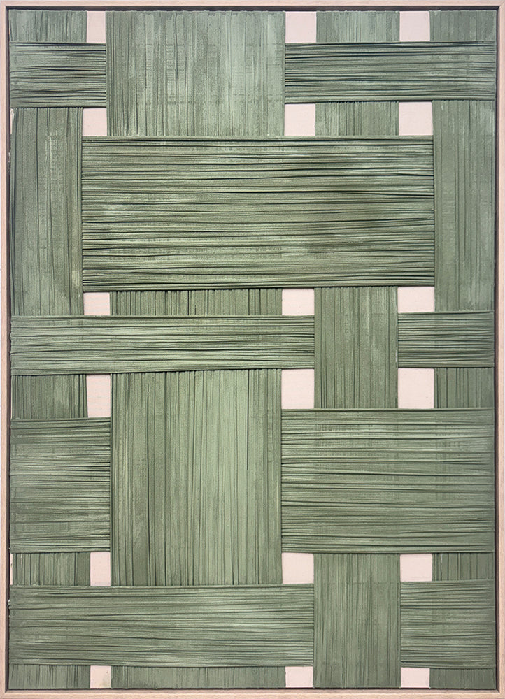 Gemälde Soft Bamboo Patchwork