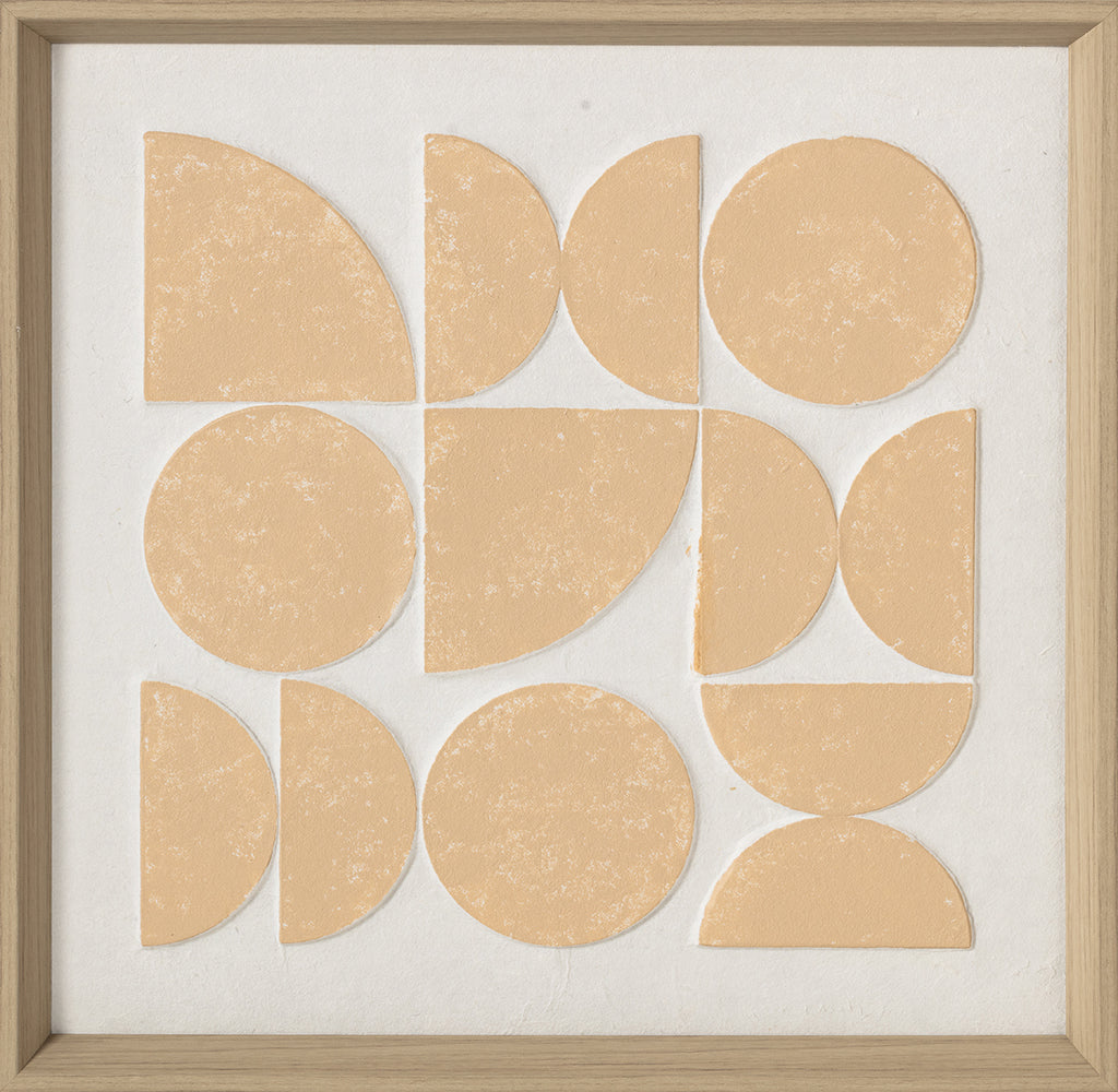 Gemälde Golden Geometry