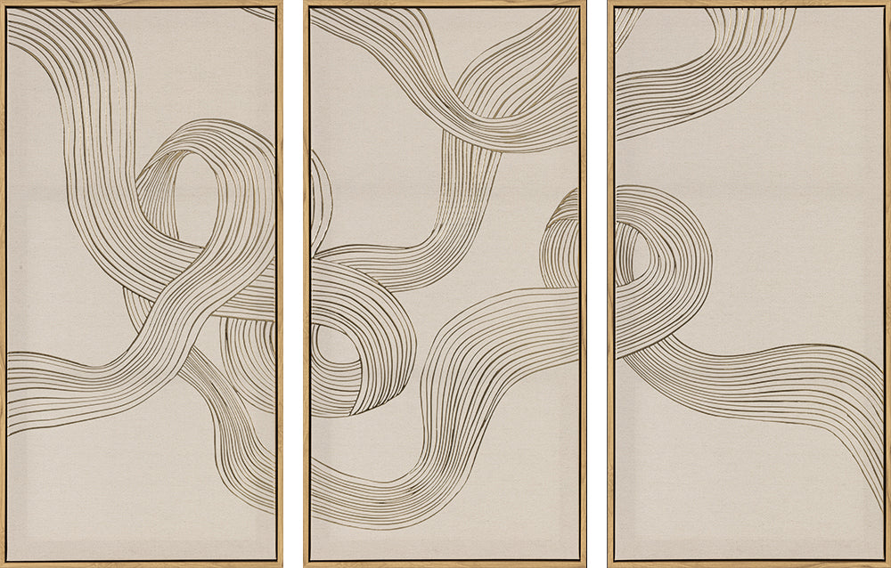 Gemälde Lines of Flow