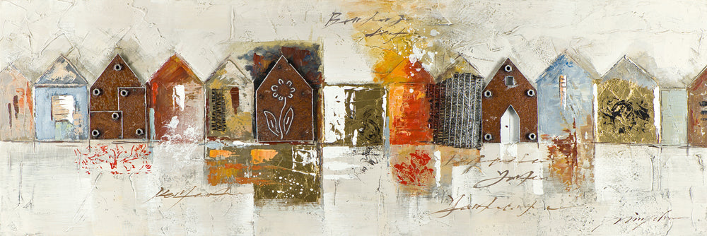 Peindre des maisons en métal