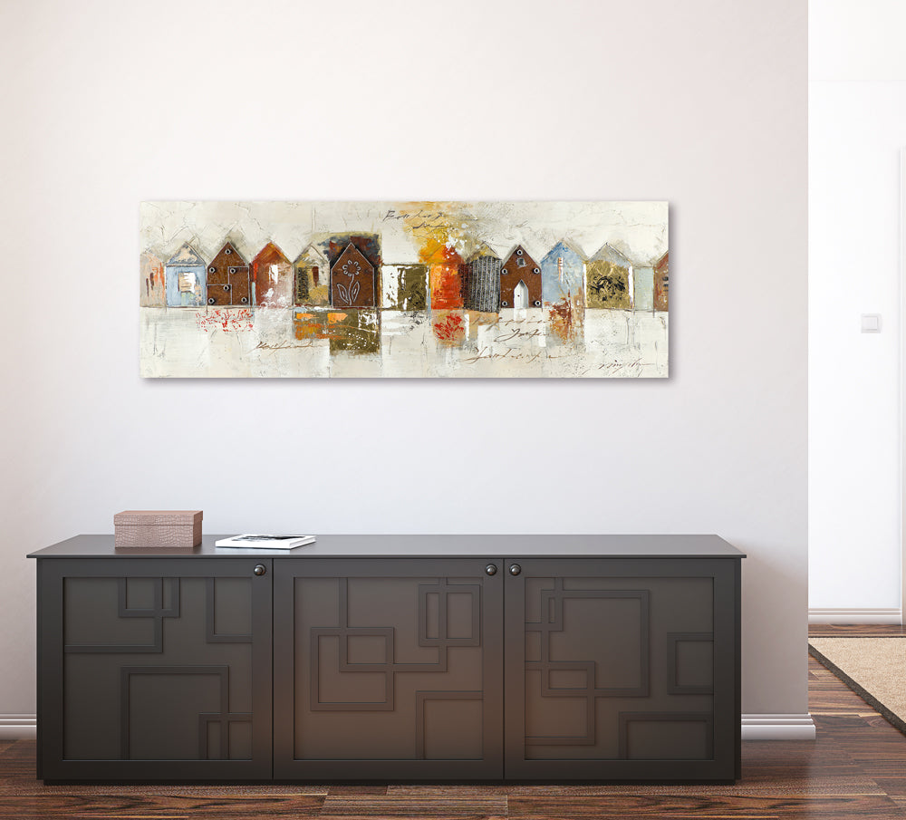 Peindre des maisons en métal