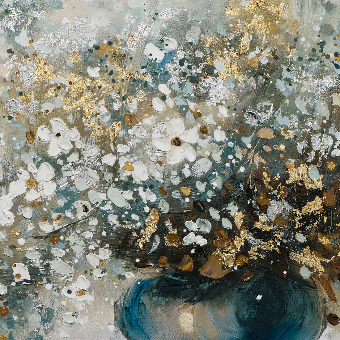 Gemälde Strauß mit Wildblumen